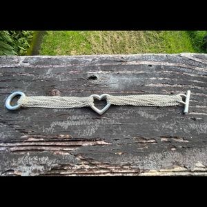 Tiffany 925 Heart Bracelet